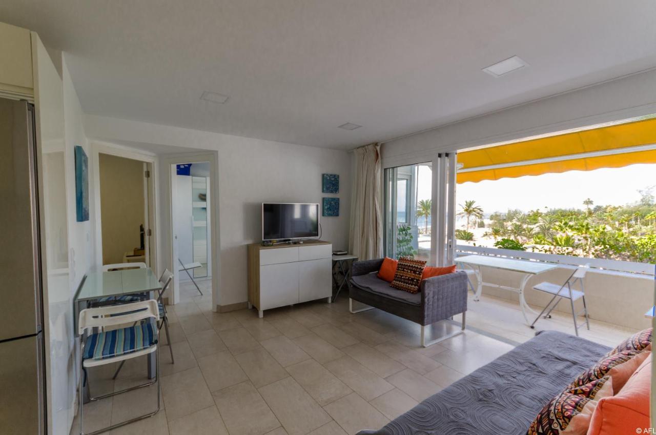 Holiday Apartment With Direct Sea Promenade Access Maspalomas  Exterior foto
